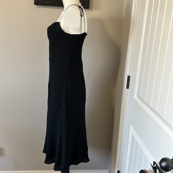 Reformation Juliette Dress Black Size 12 - Picture 6 of 14